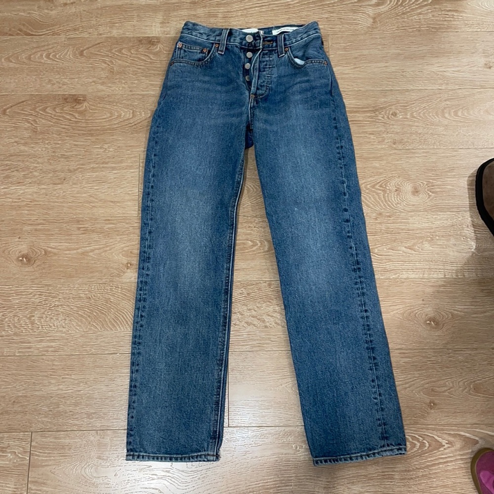 Denim Forum Joni Mid Rise Loose Jeans